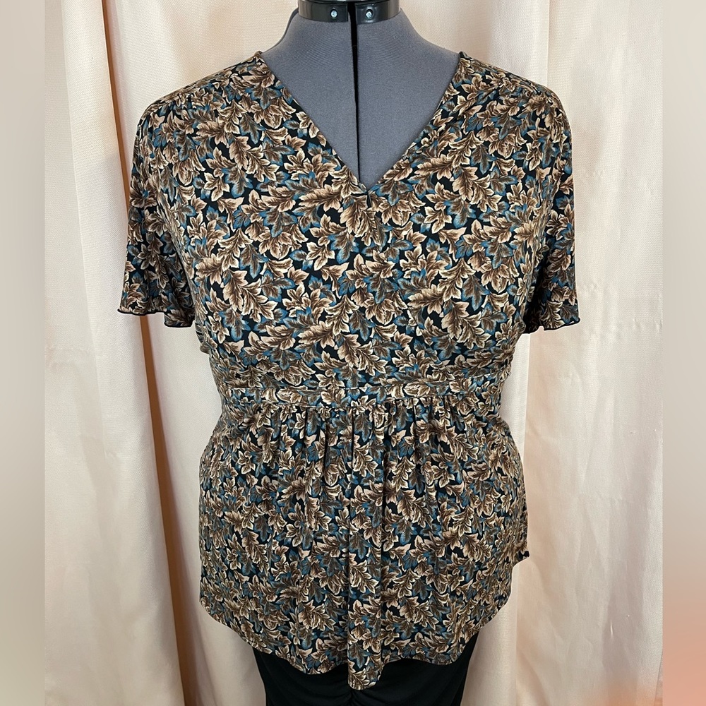 Nine West peplum blouse